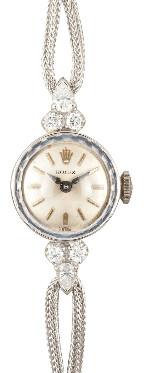 Lady Rolex Diamond Cocktail Watch 1940's